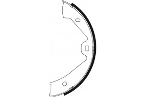 Textar Σετ Σιαγόνων φρένων, Χειρόφρενο - 91074700