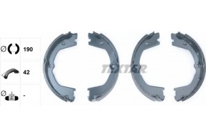 Textar Σετ Σιαγόνων φρένων, Χειρόφρενο - 91074900