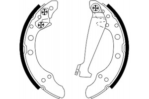 Textar Σετ Σιαγόνων Φρένων - 91044700