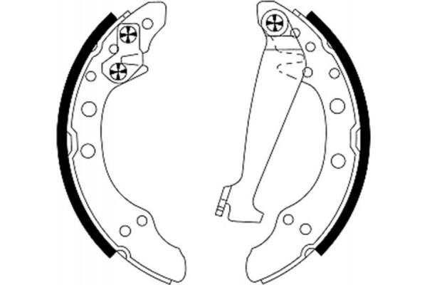 Textar Σετ Σιαγόνων Φρένων - 91044700