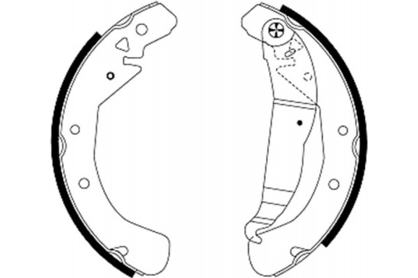 Textar Σετ Σιαγόνων Φρένων - 91049000