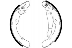Textar Σετ Σιαγόνων Φρένων - 91052400