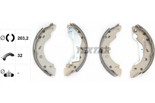 Textar Σετ Σιαγόνων Φρένων - 91057400