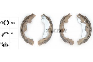 Textar Σετ Σιαγόνων Φρένων - 91064500