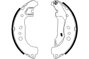 Textar Σετ Σιαγόνων Φρένων - 91080100