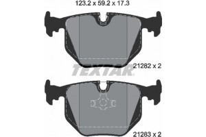 Textar Σετ τακάκια, Δισκόφρενα - 2128201