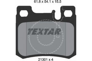 Textar Σετ τακάκια, Δισκόφρενα - 2130103