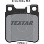 Textar Σετ τακάκια, Δισκόφρενα - 2130501