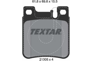 Textar Σετ τακάκια, Δισκόφρενα - 2130501