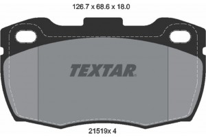 Textar Σετ τακάκια, Δισκόφρενα - 2151901