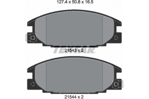 Textar Σετ τακάκια, Δισκόφρενα - 2154302