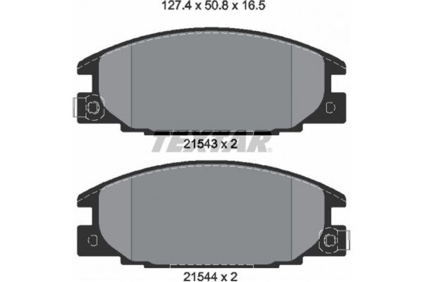 Textar Σετ τακάκια, Δισκόφρενα - 2154302 Textar Σετ τακάκια, Δισκόφρενα - 2154302