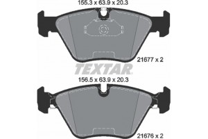 Textar Σετ τακάκια, Δισκόφρενα - 2167703