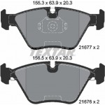 Textar Σετ τακάκια, Δισκόφρενα - 2167703 Textar Σετ τακάκια, Δισκόφρενα - 2167703