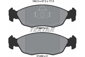 Textar Σετ τακάκια, Δισκόφρενα - 2182702