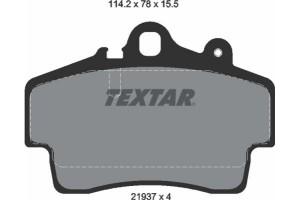 Textar Σετ τακάκια, Δισκόφρενα - 2193702