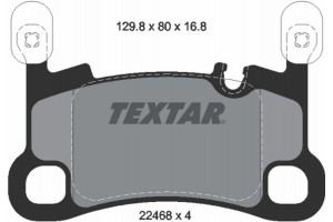 Textar Σετ τακάκια, Δισκόφρενα - 2246801