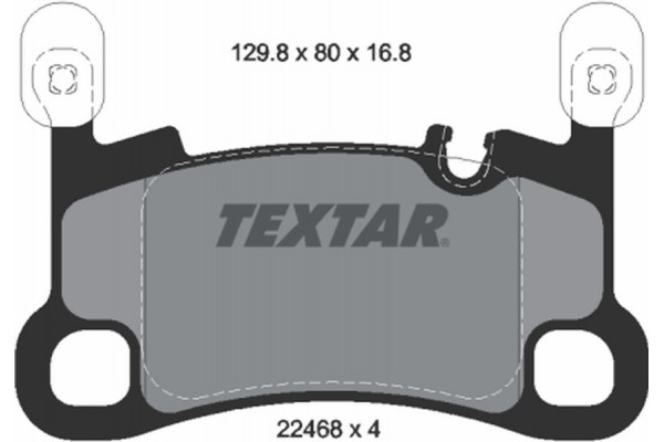 Textar Σετ τακάκια, Δισκόφρενα - 2246801 Textar Σετ τακάκια, Δισκόφρενα - 2246801