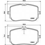 Textar Σετ τακάκια, Δισκόφρενα - 2294201 Textar Σετ τακάκια, Δισκόφρενα - 2294201