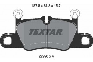 Textar Σετ τακάκια, Δισκόφρενα - 2299001