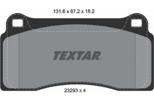 Textar Σετ τακάκια, Δισκόφρενα - 2329301