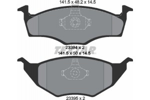 Textar Σετ τακάκια, Δισκόφρενα - 2339402