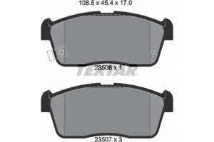 Textar Σετ τακάκια, Δισκόφρενα - 2350801