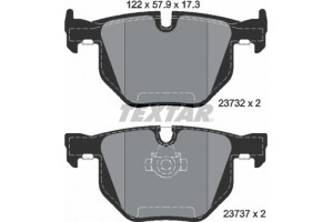Textar Σετ τακάκια, Δισκόφρενα - 2373201