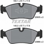 Textar Σετ τακάκια, Δισκόφρενα - 2393501