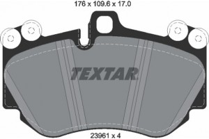 Textar Σετ τακάκια, Δισκόφρενα - 2396101