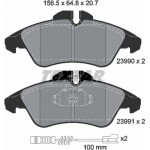 Textar Σετ τακάκια, Δισκόφρενα - 2399002