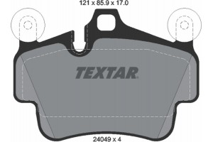 Textar Σετ τακάκια, Δισκόφρενα - 2404901