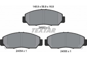 Textar Σετ τακάκια, Δισκόφρενα - 2405301