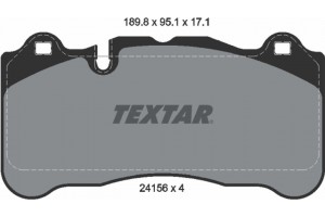 Textar Σετ τακάκια, Δισκόφρενα - 2415601