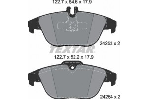Textar Σετ τακάκια, Δισκόφρενα - 2425381