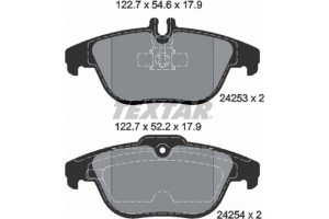 Textar Σετ τακάκια, Δισκόφρενα - 2425301