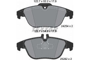 Textar Σετ τακάκια, Δισκόφρενα - 2425481