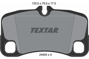 Textar Σετ τακάκια, Δισκόφρενα - 2445403