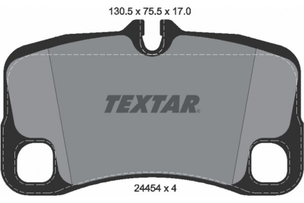 Textar Σετ τακάκια, Δισκόφρενα - 2445403 Textar Σετ τακάκια, Δισκόφρενα - 2445403