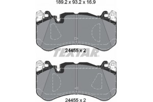 Textar Σετ τακάκια, Δισκόφρενα - 2445505