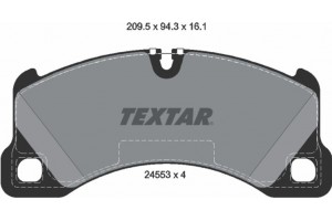 Textar Σετ τακάκια, Δισκόφρενα - 2455301