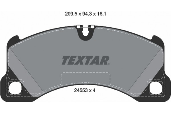Textar Σετ τακάκια, Δισκόφρενα - 2455301 Textar Σετ τακάκια, Δισκόφρενα - 2455301