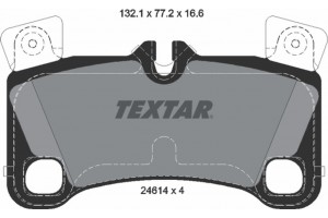 Textar Σετ τακάκια, Δισκόφρενα - 2461401