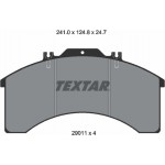 Textar Σετ τακάκια, Δισκόφρενα - 2901105