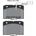 Textar Σετ τακάκια, Δισκόφρενα - 2904101