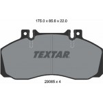 Textar Σετ τακάκια, Δισκόφρενα - 2906504