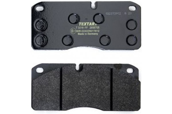 Textar Σετ τακάκια, Δισκόφρενα - 2906705