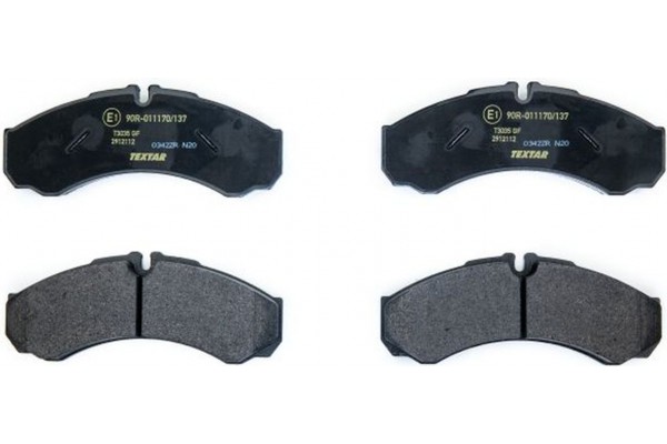 Textar Σετ τακάκια, Δισκόφρενα - 2912112