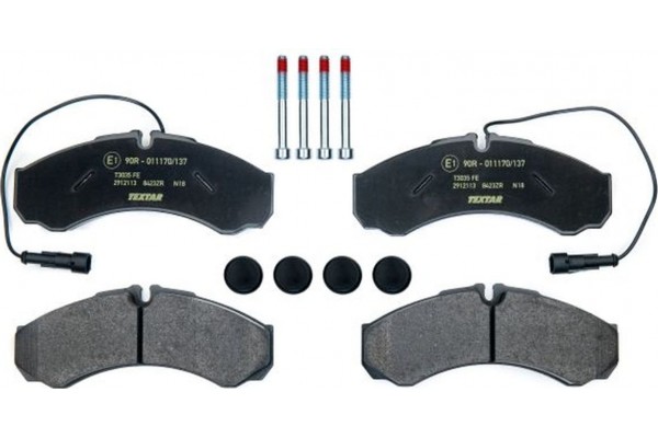 Textar Σετ τακάκια, Δισκόφρενα - 2912113