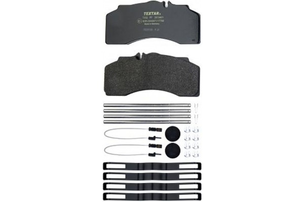 Textar Σετ τακάκια, Δισκόφρενα - 2913401